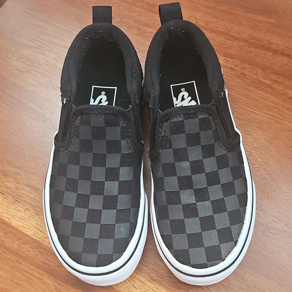 Vans Slip-On Off The Wall Kids Shoes, Size 11